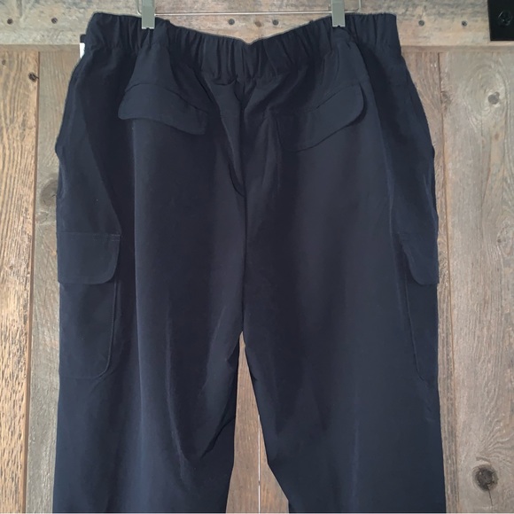 Men’s XL JOCKEY Midnight Blue 6 Pocket Cargo Scrub Casual Zip Drawstring Pants - Picture 11 of 16